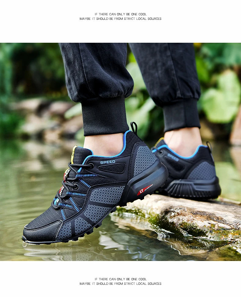 Zapatillas Outdoor Impermeables – Trekking, Montaña y Senderismo (Unisex, Antideslizantes y Resistentes)