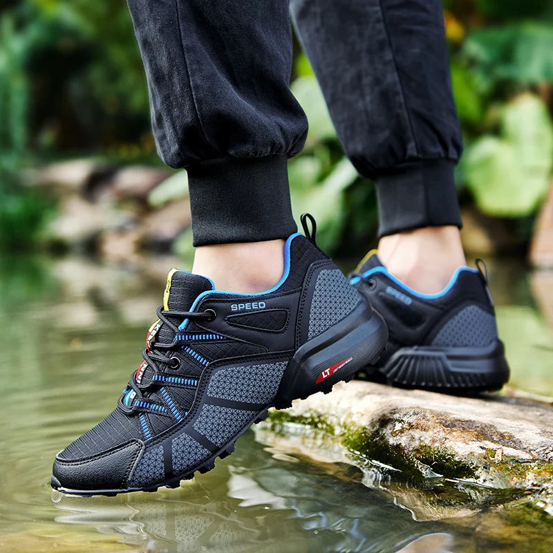 Zapatillas Outdoor Impermeables – Trekking, Montaña y Senderismo (Unisex, Antideslizantes y Resistentes)