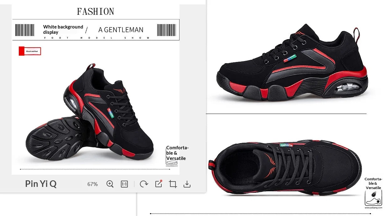 Zapatillas Running Hombre – Cómodas, con Amortiguación y Estilo Deportivo
