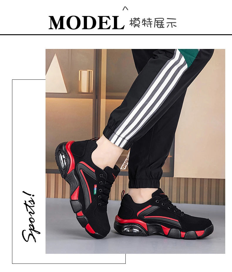 Zapatillas Running Hombre – Cómodas, con Amortiguación y Estilo Deportivo