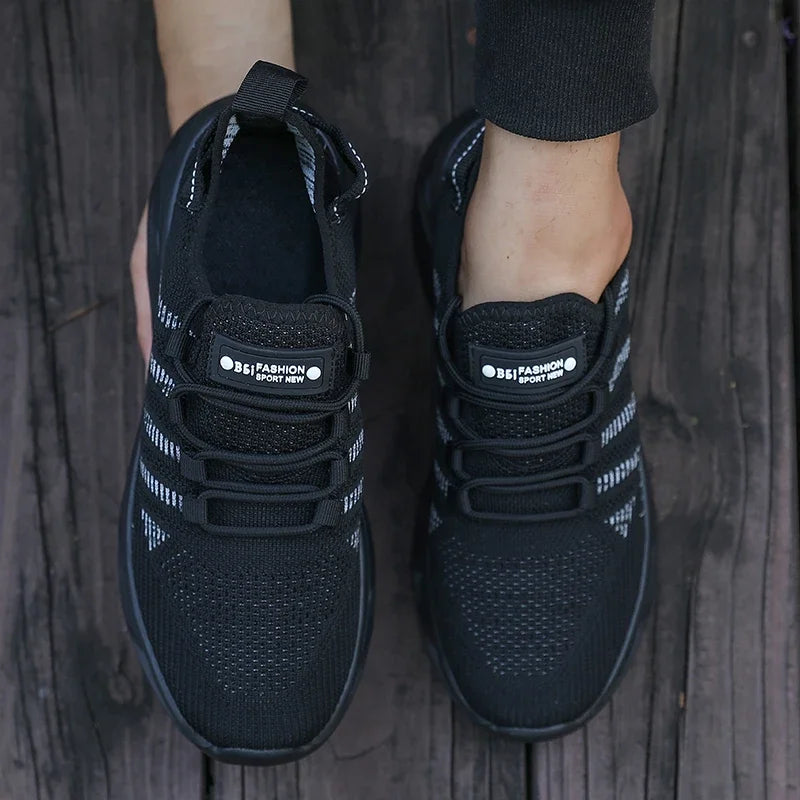 Zapatillas Running Hombre/Mujer – Suela Gruesa, Transpirables y Cómodas