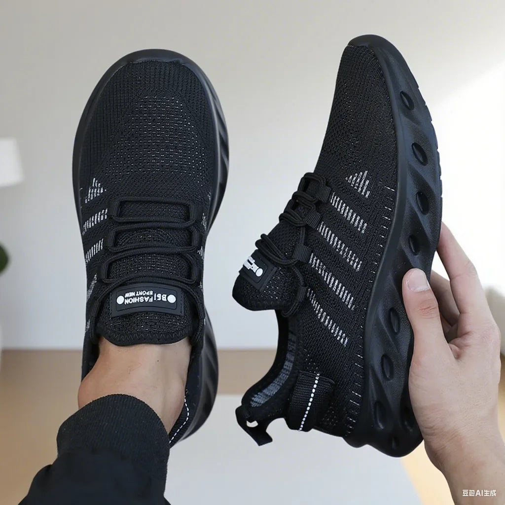 Zapatillas Running Hombre/Mujer – Suela Gruesa, Transpirables y Cómodas