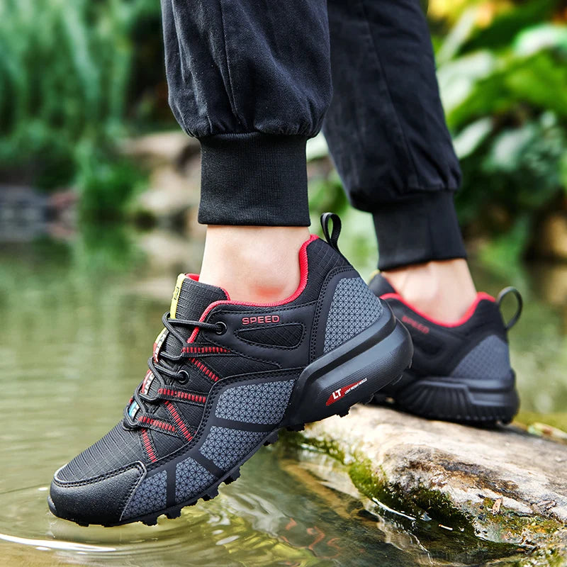 Zapatillas Outdoor Impermeables – Trekking, Montaña y Senderismo (Unisex, Antideslizantes y Resistentes)